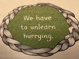 Learning to Unlearn Hurrying